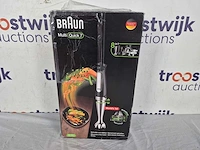 Braun multiquick 7x mq7087x - staafmixer - zwart - afbeelding 2 van  2
