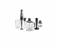 Braun multiquick 9 mq 9147x staafmixer 1200 watt inclusief 5 accessoires roestvrij staal - afbeelding 1 van  6