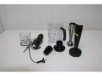 Braun multiquick 9 mq 9147x staafmixer 1200 watt inclusief 5 accessoires roestvrij staal - afbeelding 5 van  6