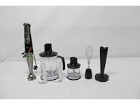 Braun multiquick 9 mq 9147x staafmixer 1200 watt traploze snelheidsinstelling inclusief 5 accessoires - afbeelding 5 van  6