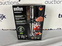 Braun multiquick 9 mq9147x - staafmixer - zwart - afbeelding 2 van  2