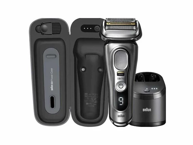 Braun series 9 pro 9476cc - elektrisch scheerapparaat mannen - wet & dry - met smartcare center - powercase - afbeelding 1 van  2