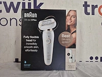 Braun silk-épil 9 flex 9005 40 pincetten goud, wit - afbeelding 2 van  2