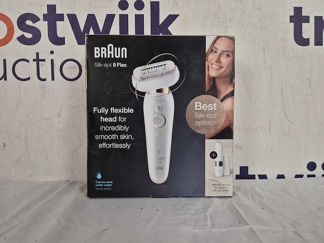 Braun silk-épil 9 flex 9005 40 pincetten goud, wit - afbeelding 2 van  2