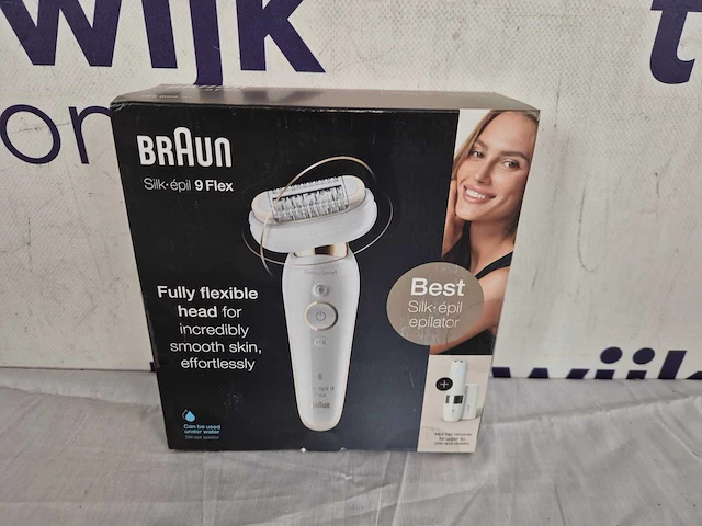 Braun silk-épil 9 flex 9005 40 pincetten goud, wit - afbeelding 2 van  2