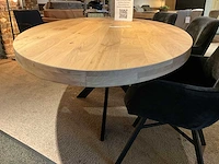 Bravia ovale eiken eetkamertafel - afbeelding 6 van  8