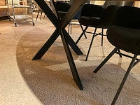 Bravia ovale eiken eetkamertafel - afbeelding 7 van  8