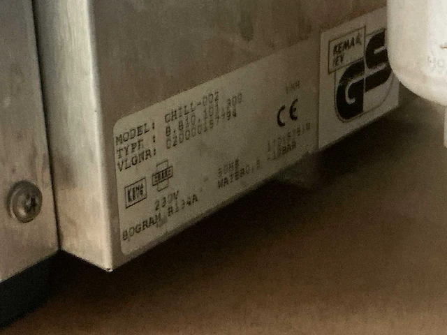 Bravilor chiller waterkoeler met vaste wateraansluiting tafelmodel - afbeelding 3 van  4