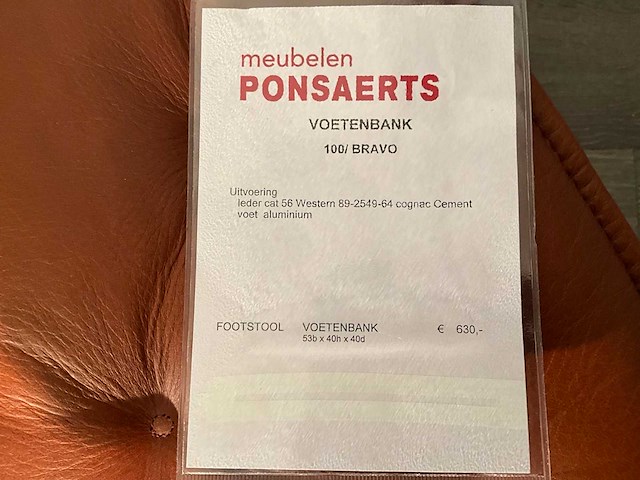 Bravo voetenbank - afbeelding 6 van  6