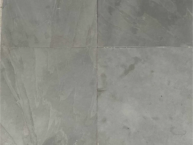 Braziliaanse leisteen 30x30x1 cm grey ca. 59 m² voor binnen en buiten-vloer en wand - afbeelding 3 van  8