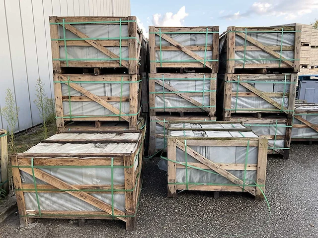 Braziliaanse leisteen 30x30x1 cm grey ca. 59 m² voor binnen en buiten-vloer en wand - afbeelding 7 van  8