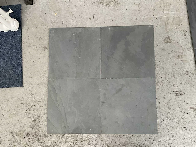 Braziliaanse leisteen 30x30x1 cm grey ca. 59 m² voor binnen en buiten-vloer en wand - afbeelding 8 van  8