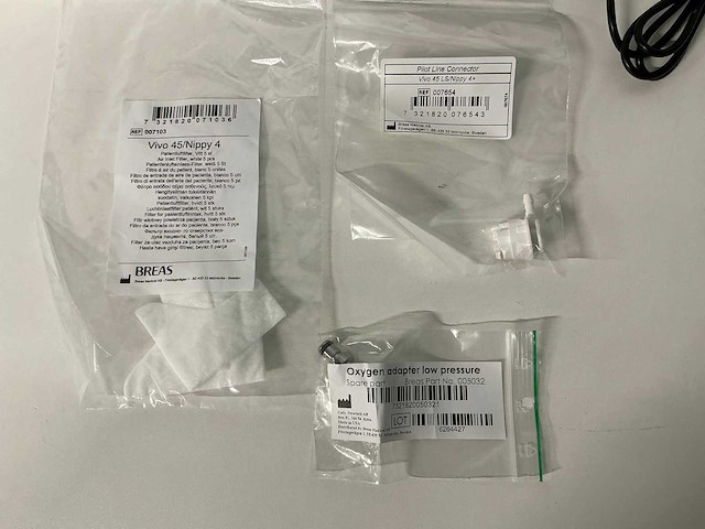 Breas medical - 45ls - ventilator - afbeelding 8 van  10