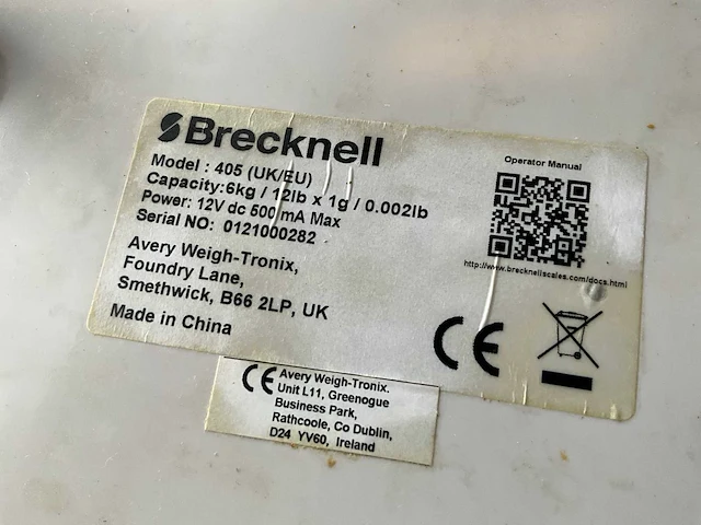 Brecknell 405 weegschalen (2x) - afbeelding 7 van  7