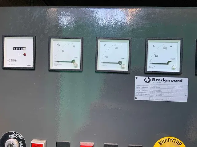 Bredenoord brcum 630 kva noodstroomaggregaat - afbeelding 2 van  29