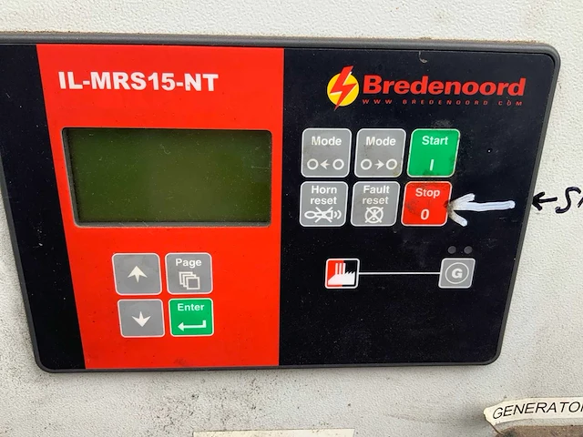 Bredenoord bryan20 noodstroomaggregaat - afbeelding 11 van  13