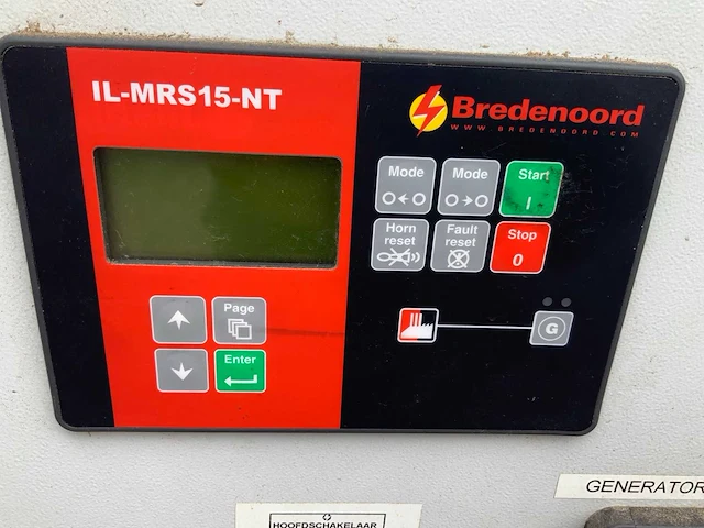 Bredenoord bryan20 noodstroomaggregaat - afbeelding 11 van  13