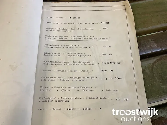 Breedbandschuurmachine - afbeelding 12 van  14