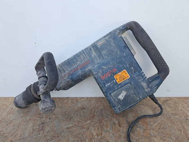 Breekhamer - 11kg - 230v - sds-max bosch, gsh 11 e, 2012 - afbeelding 1 van  6