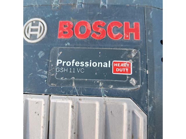 Breekhamer - 11kg - 230v - sds-max bosch, gsh 11 vc, 2019 - afbeelding 5 van  8