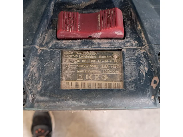 Breekhamer - 18kg - 230v - hex-28, bosch, gsh 16-28 e, 2014 - afbeelding 6 van  7