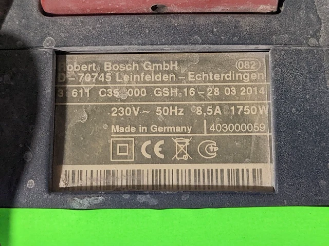 Breekhamer - 18kg - 230v - hex-28, bosch, gsh 16-28 e, 2014 - afbeelding 11 van  15