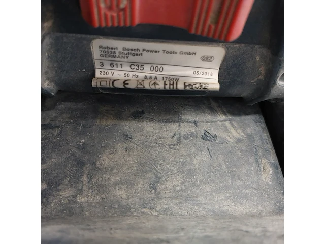 Breekhamer - 18kg - 230v - hex-28 bosch, gsh 16-28 e, bouwjaar 2018 - afbeelding 7 van  8
