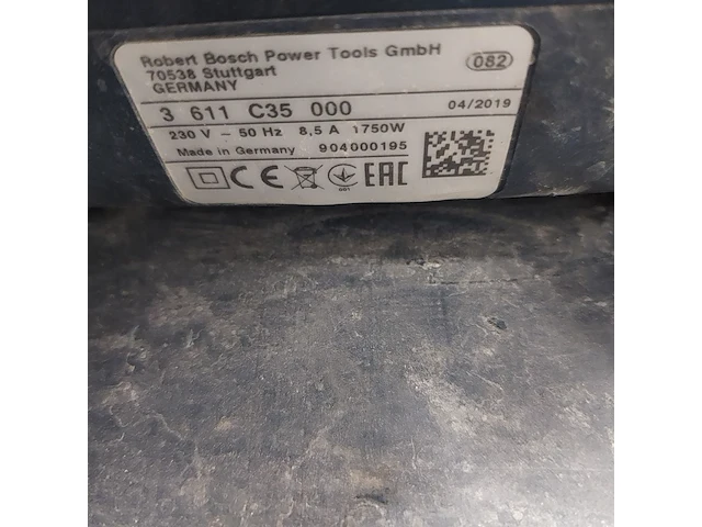 Breekhamer - 18kg - 230v - hex-28 bosch, gsh 16-28 e, bouwjaar 2019 - afbeelding 7 van  8