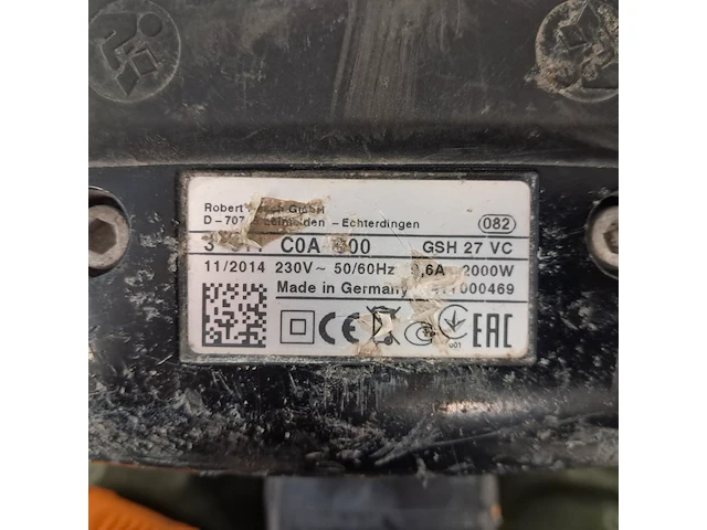 Breekhamer - 30kg - 230v - hex-28, bosch, gsh 27 vc, 2016 - afbeelding 6 van  6
