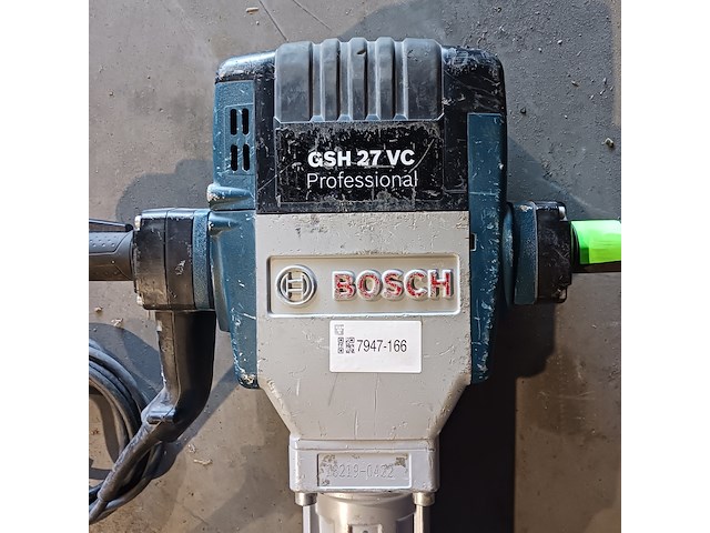 Breekhamer - 30kg - 230v - hex-28, bosch, gsh 27 vc, 2020 - afbeelding 2 van  8
