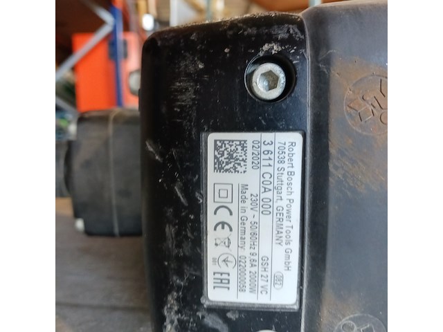 Breekhamer - 30kg - 230v - hex-28, bosch, gsh 27 vc, 2020 - afbeelding 8 van  8