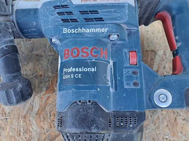 Breekhamer - 6kg - 230v - sds-max, bosch, gsh 5 ce, 2014 - afbeelding 4 van  7