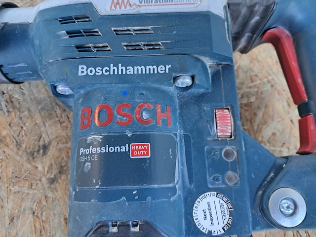 Breekhamer - 6kg - 230v - sds-max, bosch, gsh 5 ce, 2019 - afbeelding 4 van  8