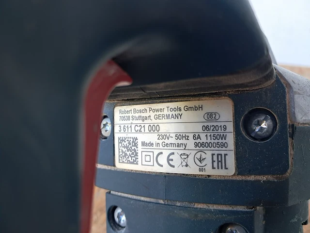 Breekhamer - 6kg - 230v - sds-max, bosch, gsh 5 ce, 2019 - afbeelding 6 van  8