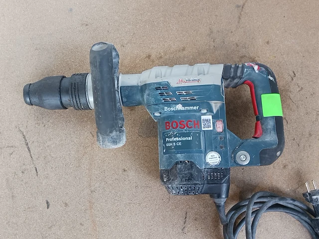Breekhamer - 6kg - 230v - sds-max bosch, gsh 5 ce, bouwjaar 2017 - afbeelding 2 van  9