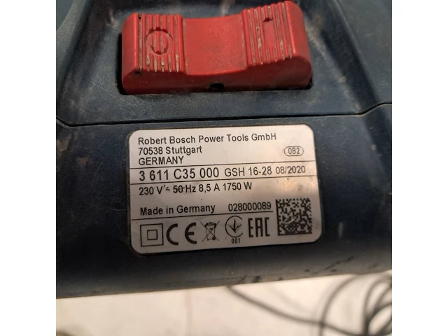 Breekhamer 18kg hex-28 230v ~, bosch, gsh 16-28 e, 2020 - afbeelding 5 van  6