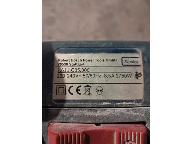 Breekhamer 18kg hex-28 230v ~ bosch, gsh 16-28 e, bouwjaar 2017 - afbeelding 5 van  8