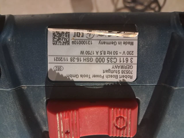 Breekhamer 18kg hex-28 230v ~ bosch, gsh 16-28 e, bouwjaar 2021 - afbeelding 4 van  6