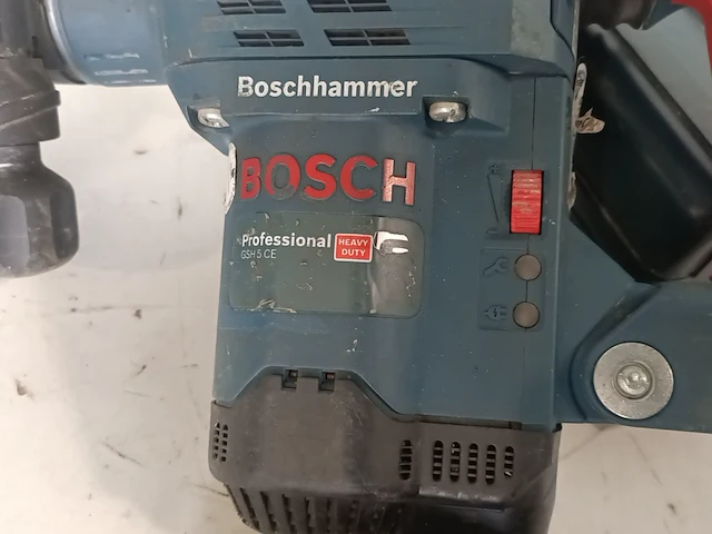 Breekhamer 6kg 230v sds-max ~, bosch, gsh 5 ce, 2017 - afbeelding 3 van  7