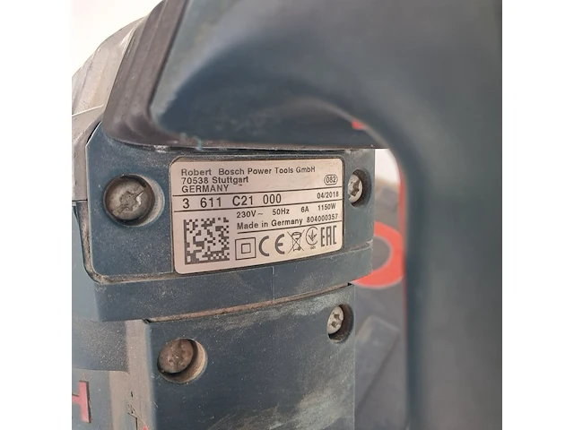 Breekhamer 6kg 230v sds-max ~, bosch, gsh 5 ce, 2018 - afbeelding 9 van  10