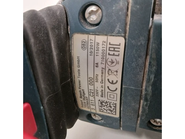 Breekhamer 6kg 230v sds-max ~ bosch, gsh 5 ce, bouwjaar 2017 - afbeelding 6 van  8