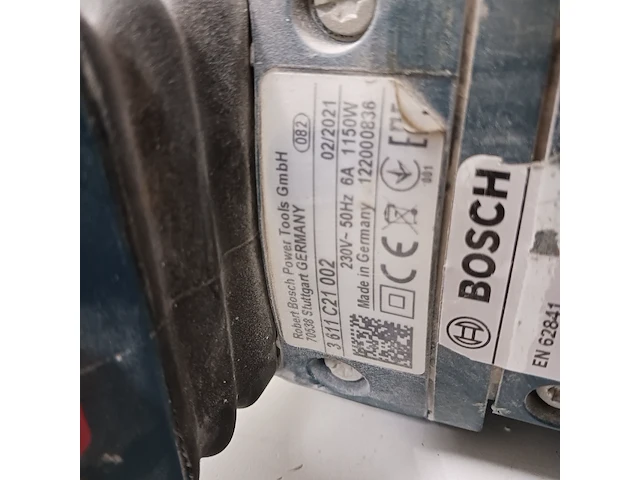 Breekhamer 6kg 230v sds-max ~ bosch, gsh 5 ce, bouwjaar 2021 - afbeelding 6 van  8