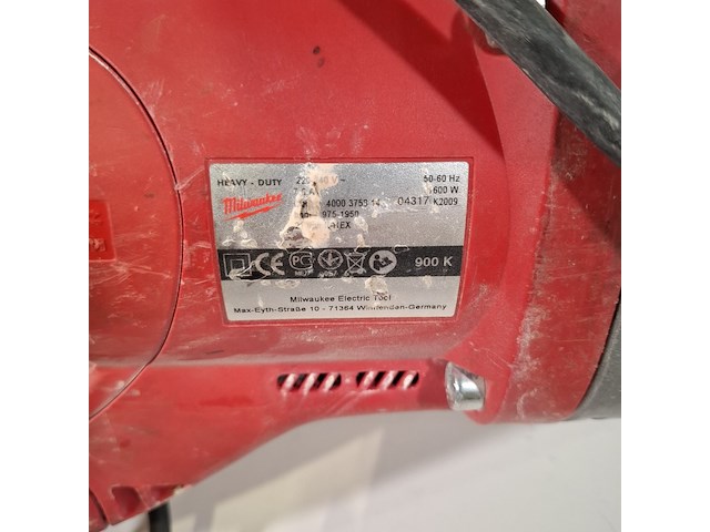 Breekhamer, milwaukee, 900k - afbeelding 9 van  10