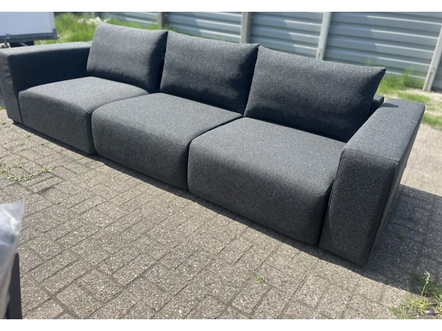 Breeze loungebank outdoor antraciet, zuiver , donkergrijs / antraciet - afbeelding 1 van  5