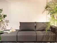 Breeze loungebank outdoor antraciet, zuiver , donkergrijs / antraciet - afbeelding 3 van  5