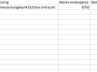 Breeze loungebank outdoor antraciet, zuiver , donkergrijs / antraciet - afbeelding 4 van  5