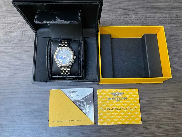 Breitling - crosswind - chronograph - polshorloge - afbeelding 6 van  17