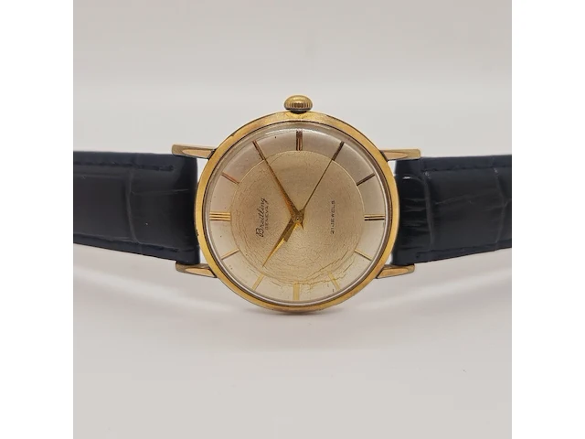 Breitling geneva gold filled mechanisch horloge - afbeelding 4 van  7