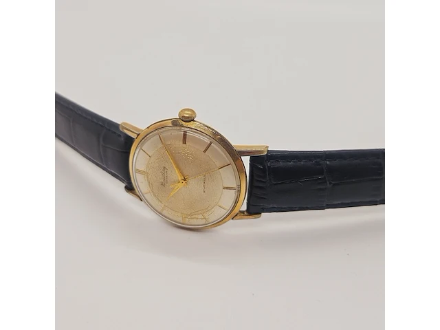 Breitling geneva gold filled mechanisch horloge - afbeelding 6 van  7