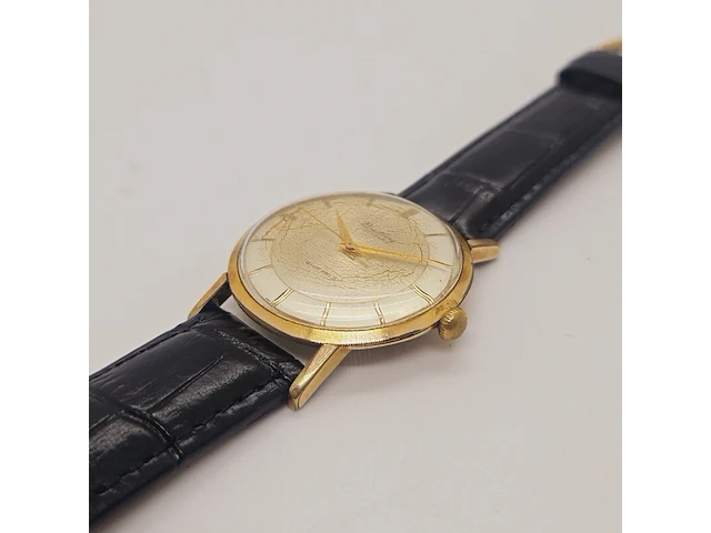 Breitling geneva gold filled mechanisch horloge - afbeelding 3 van  7